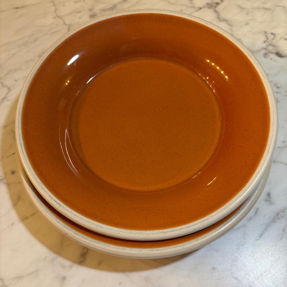 Sonoma Life + Style Mendocino Russet Speckled Stoneware Pasta Bowls Set of 2